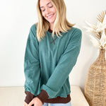 Cozy Days Stripe Top - The Nines