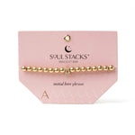 Soul Stack Initial Bracelets - T - The Nines