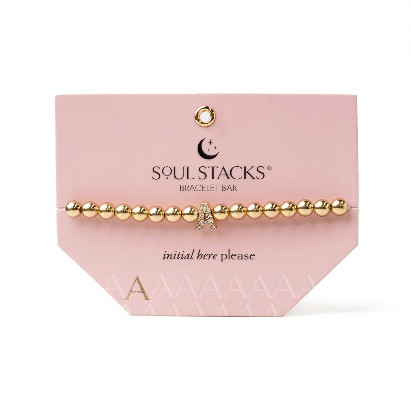 Soul Stack Initial Bracelets - T - The Nines