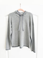 Two Tone Textured Hoodies - 2 Colors!