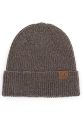 C.C. Soft Recycled Fine Yarn Beanies - 6 Colors!