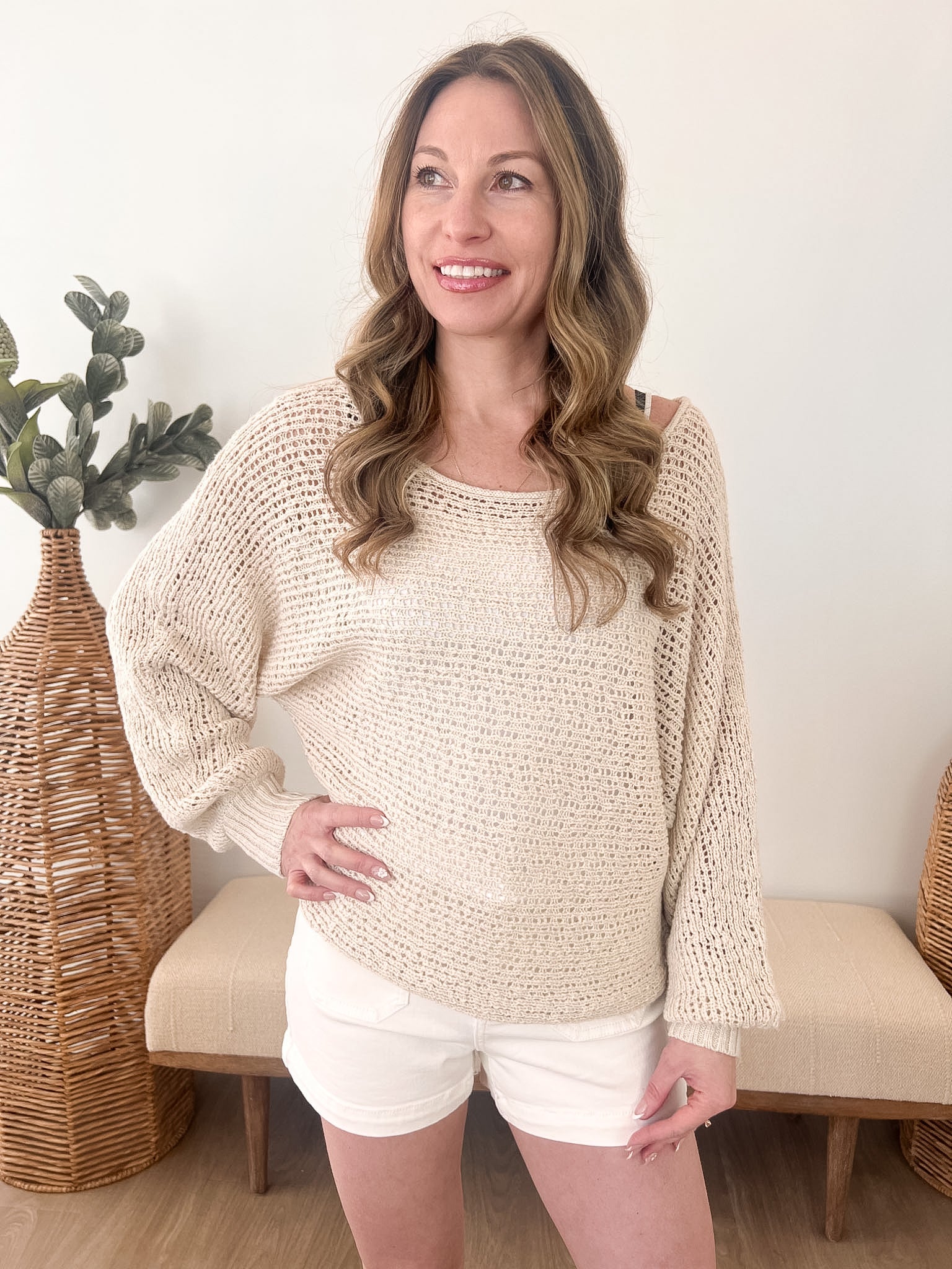 Knit Dolman Pullover - The Nines