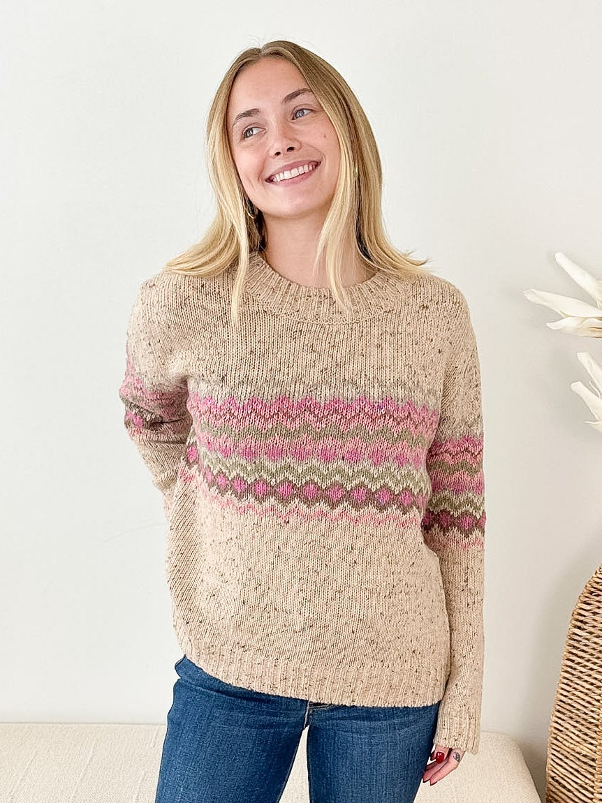 Como Fair Isle Sweater - 2 colors! - The Nines