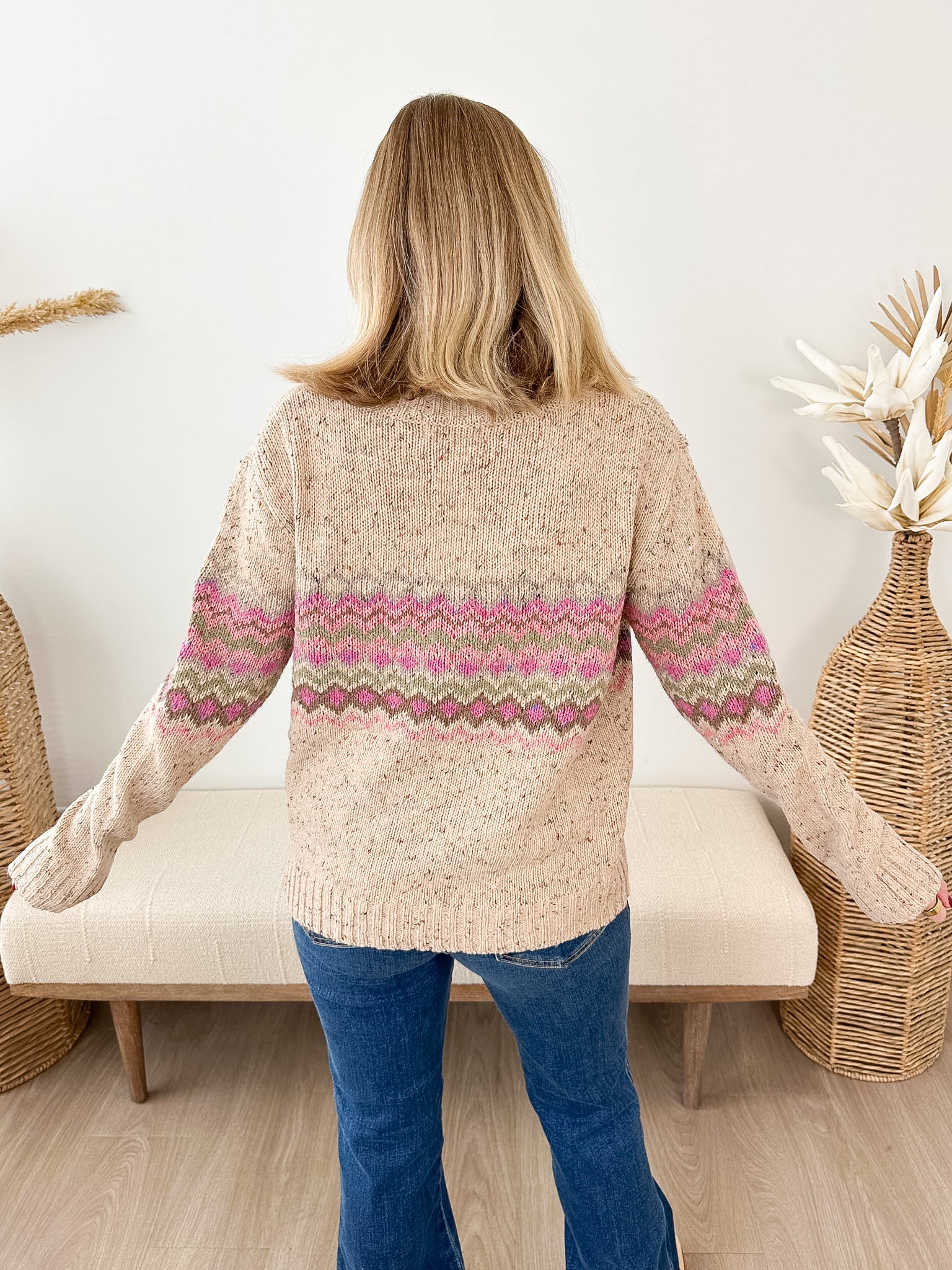 Como Fair Isle Sweater - 2 colors! - The Nines