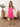 Hot Pink Drop Waist Dress - The Nines
