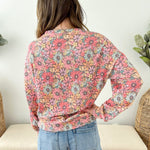 Vintage Floral Pocket Pullover - The Nines