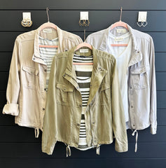 Easygoing Tencel Jackets - 3 Colors!
