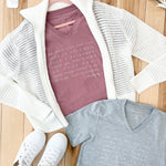 Nines Exclusive Live Every Day V - neck Tee - 2 Colors! - The Nines