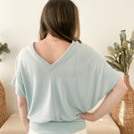 Lightweight Double V Dolman Top - The Nines
