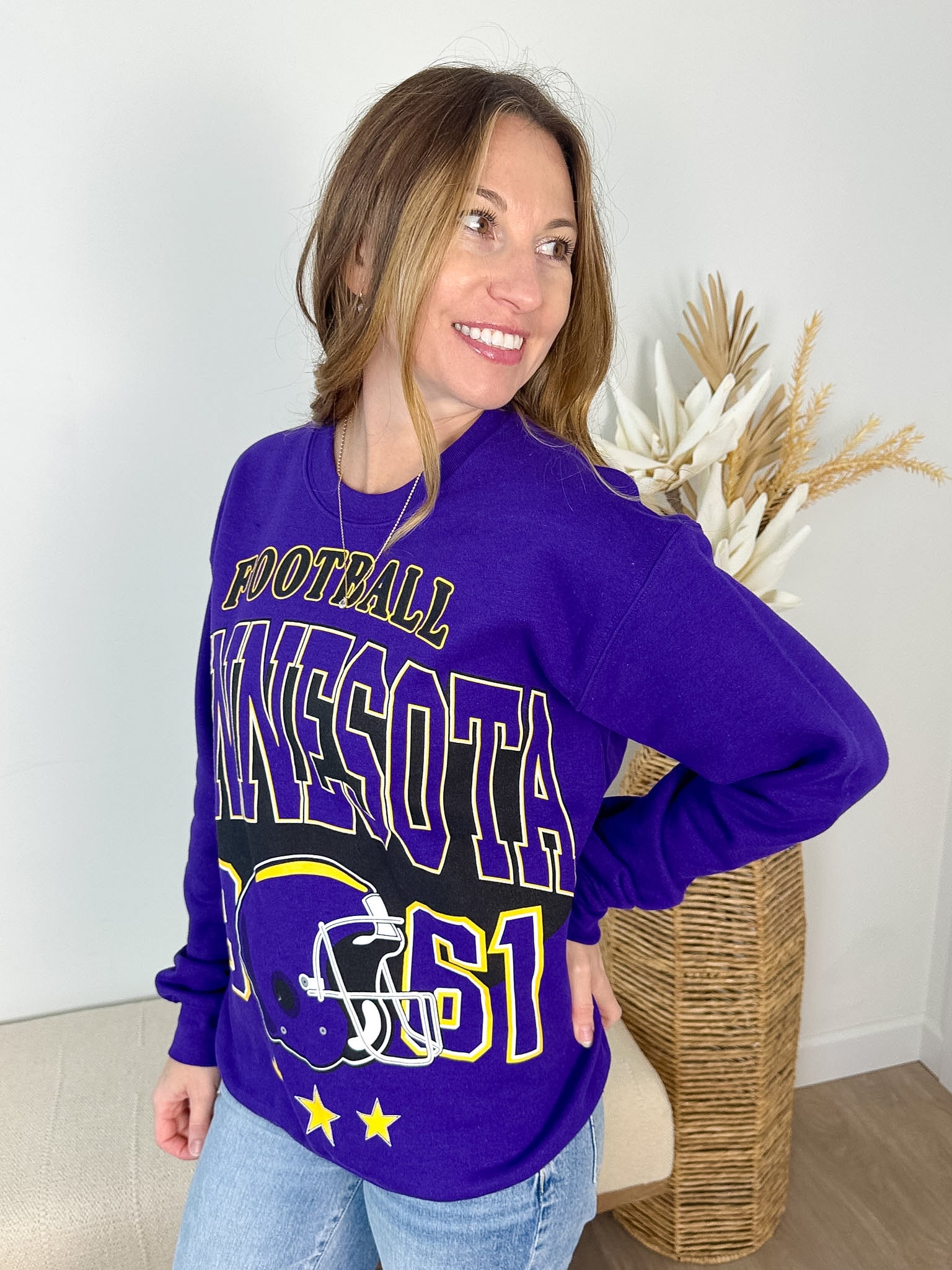 Minnesota Football Vintage Crew - The Nines
