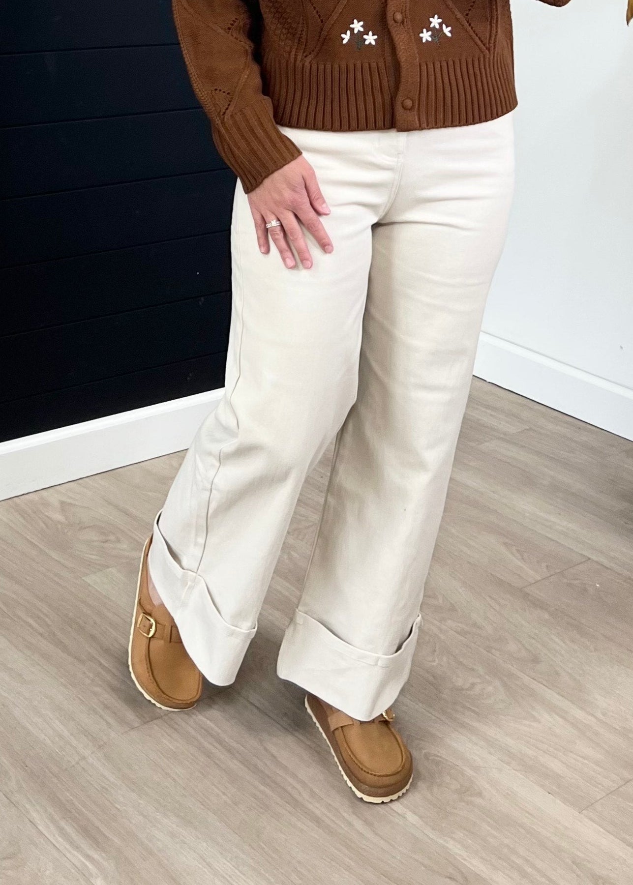 Sand Cuffed Pants - The Nines