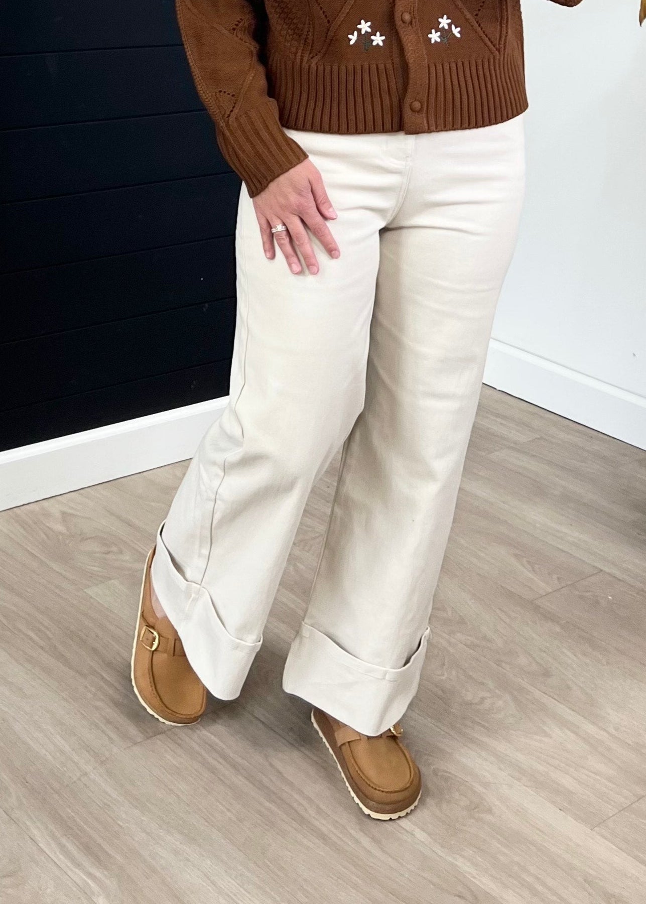 Sand Cuffed Pants - The Nines