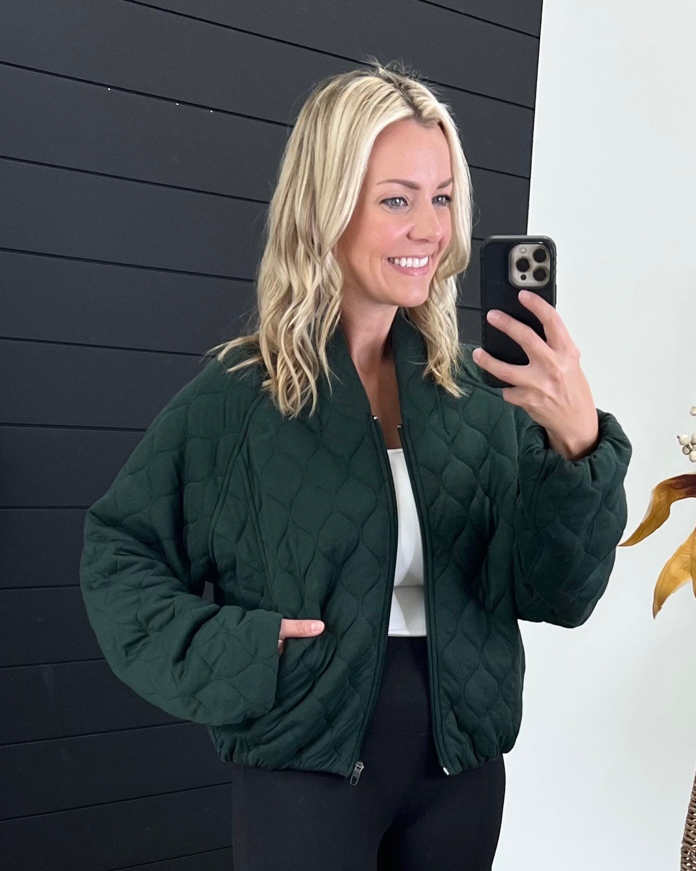 Quilted Bomber Jacket - 4 colors! - The Nines