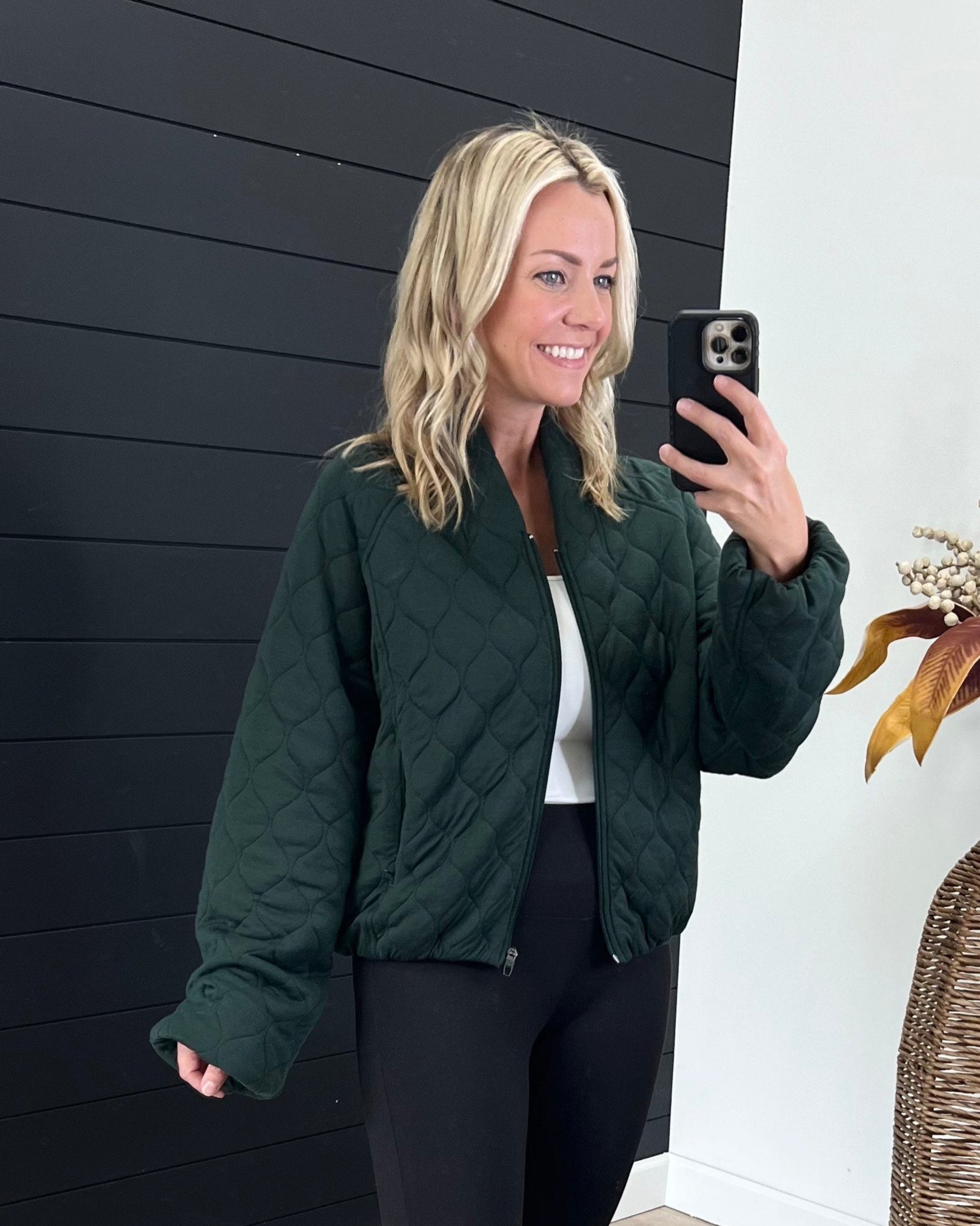 Quilted Bomber Jacket - 4 colors! - The Nines