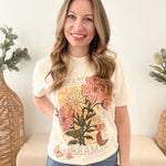 "Chasing Dreams" Floral Tee - The Nines