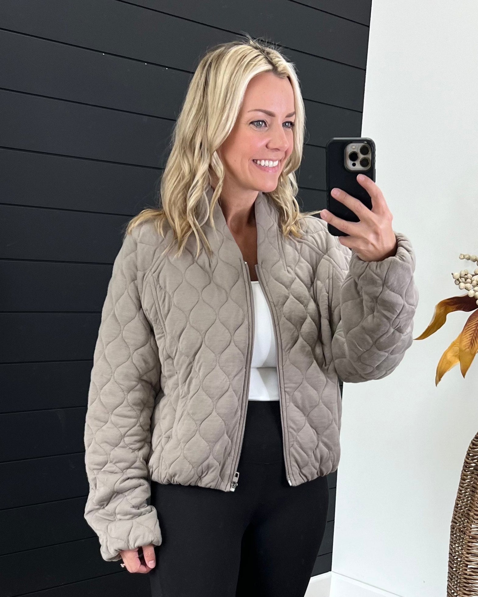Quilted Bomber Jacket - 4 colors! - The Nines