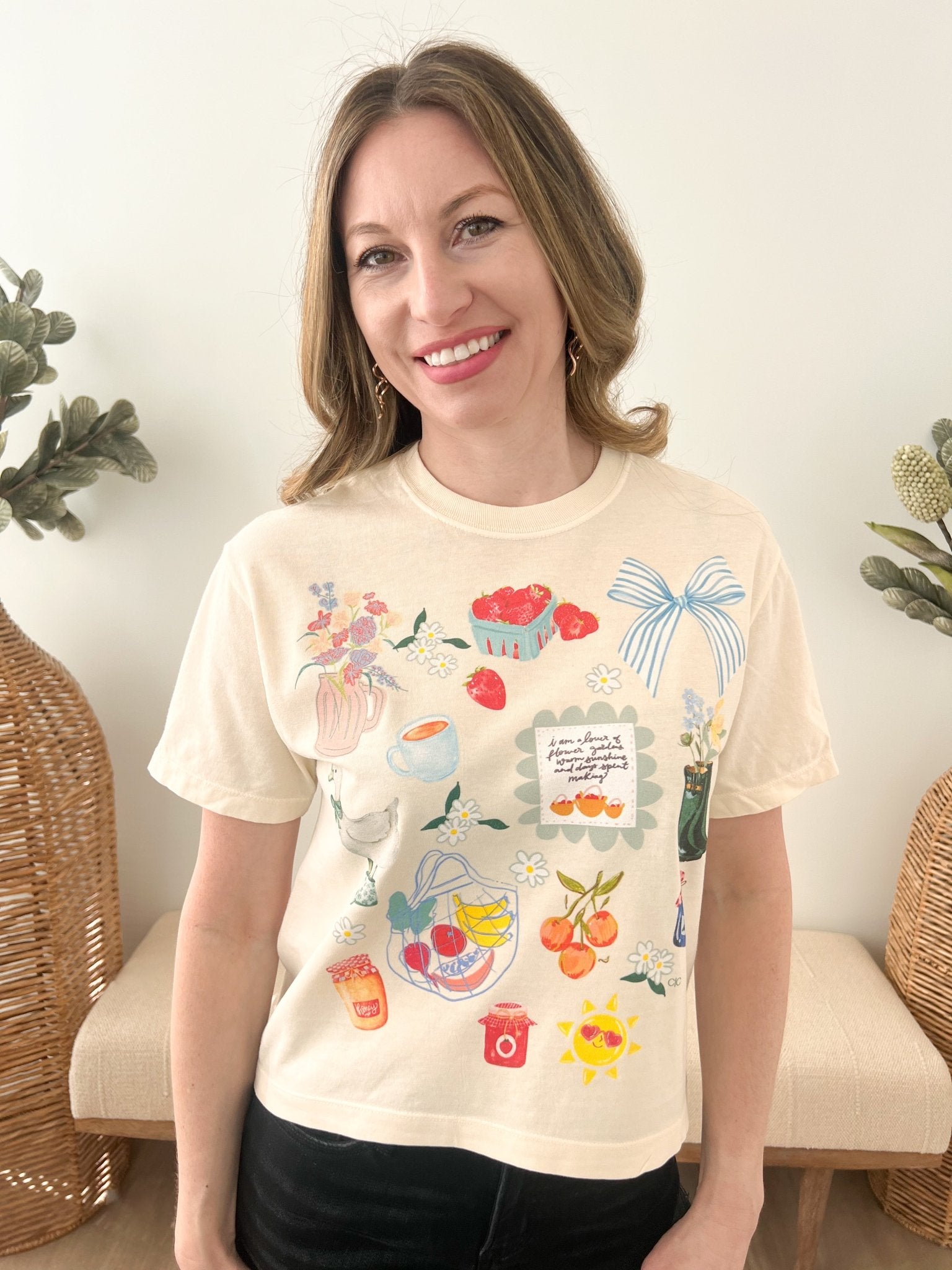 Summer Collage Tee - The Nines