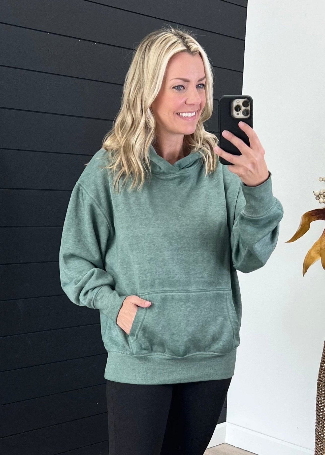 Burnout Bliss Mono B Fleece Hoodies - 2 COLORS - FINAL SALE! - The Nines