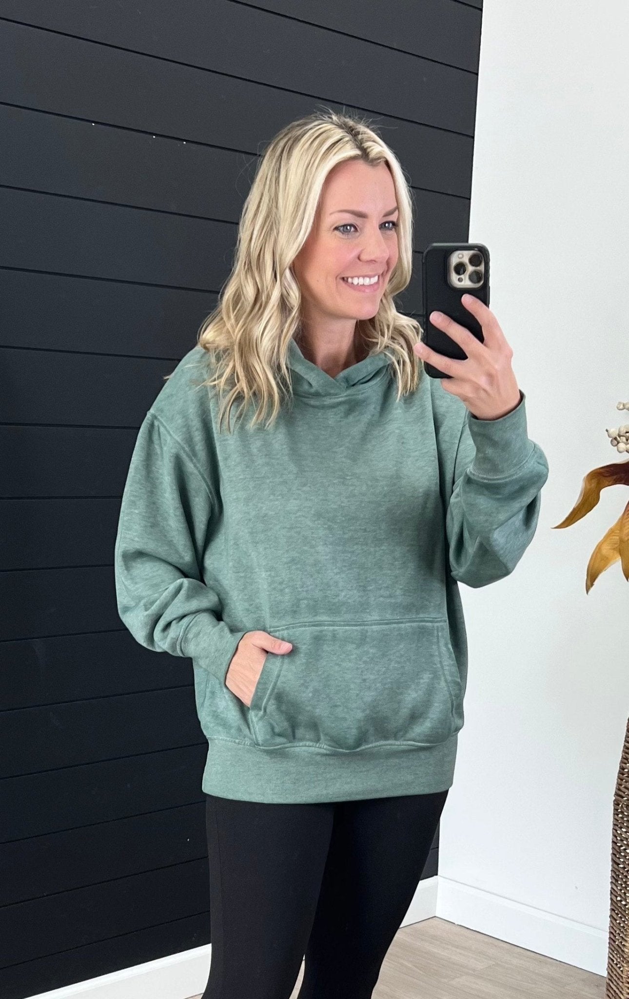 Burnout Bliss Mono B Fleece Hoodies - 2 COLORS - FINAL SALE! - The Nines