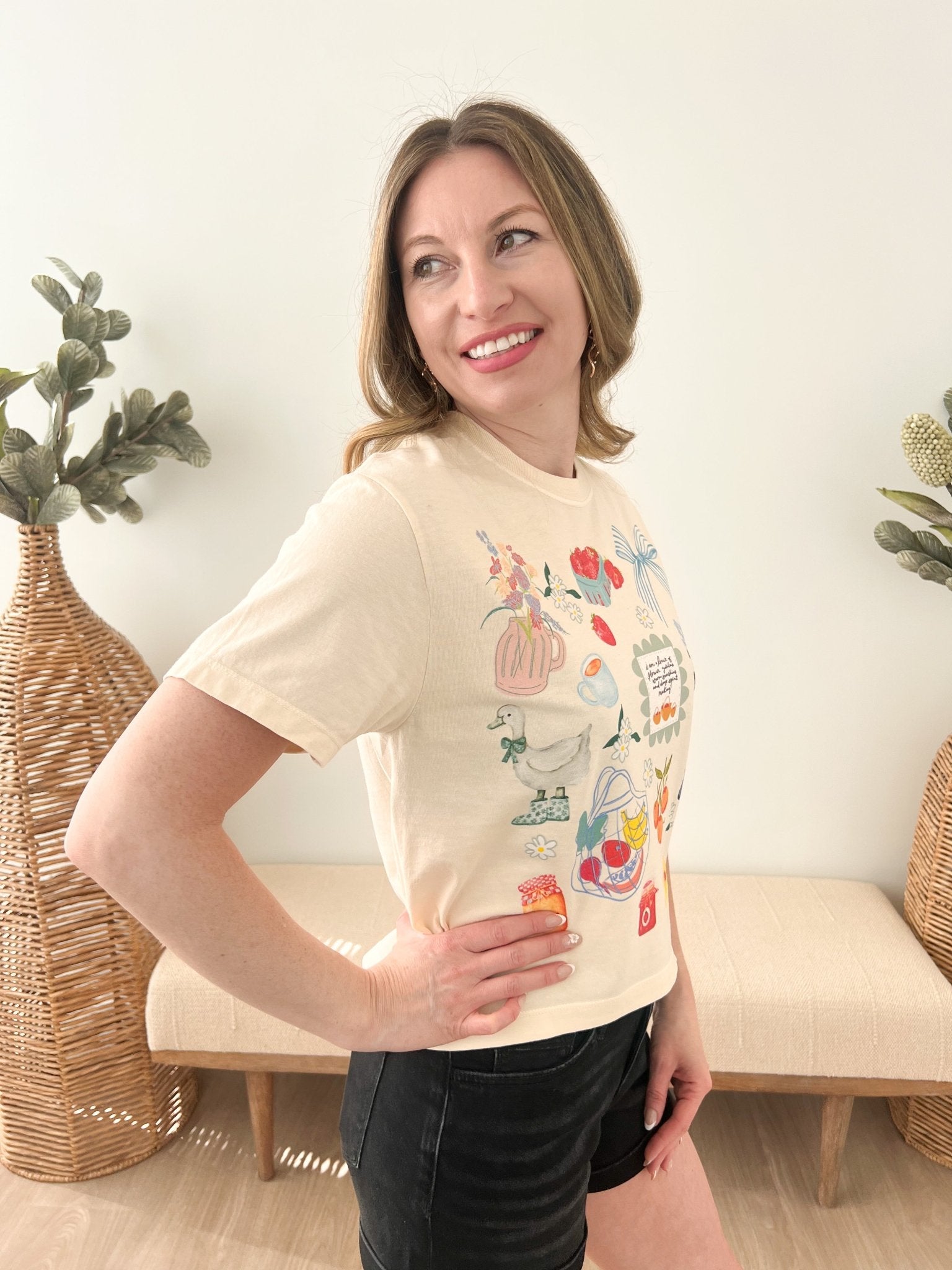 Summer Collage Tee - The Nines