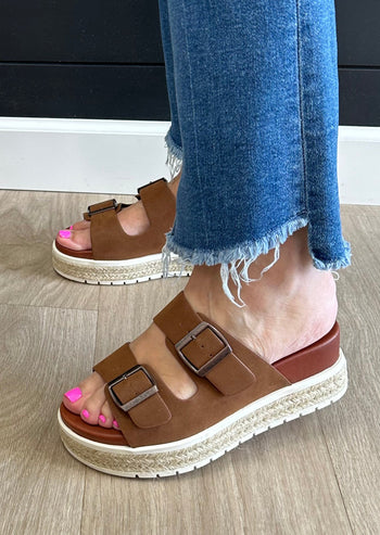 MIA Kely Platform Sandals - 2 Colors!
