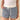 Navy Striped Drawstring Shorts - The Nines