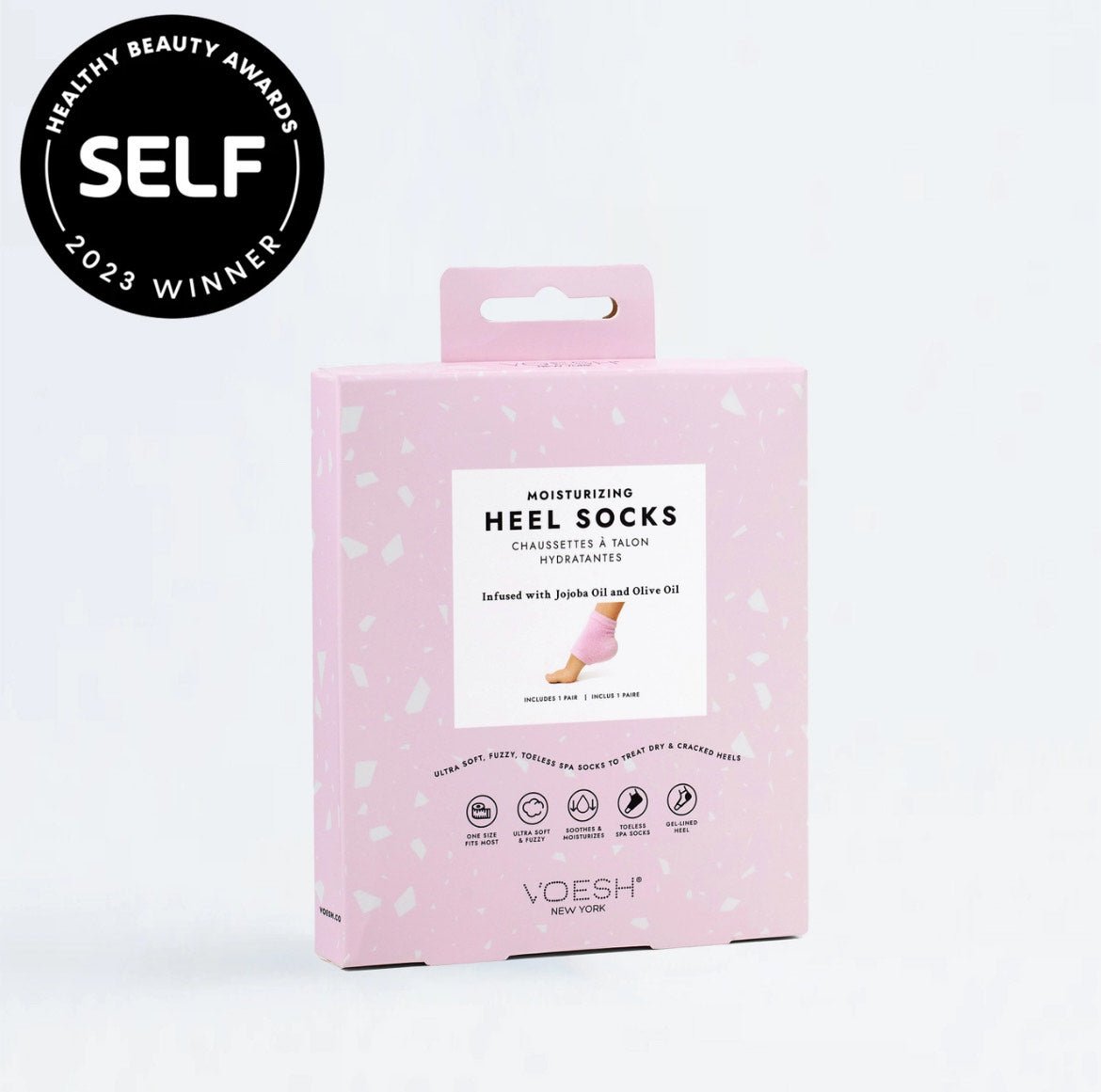 Moisturizing Heel Sock - The Nines