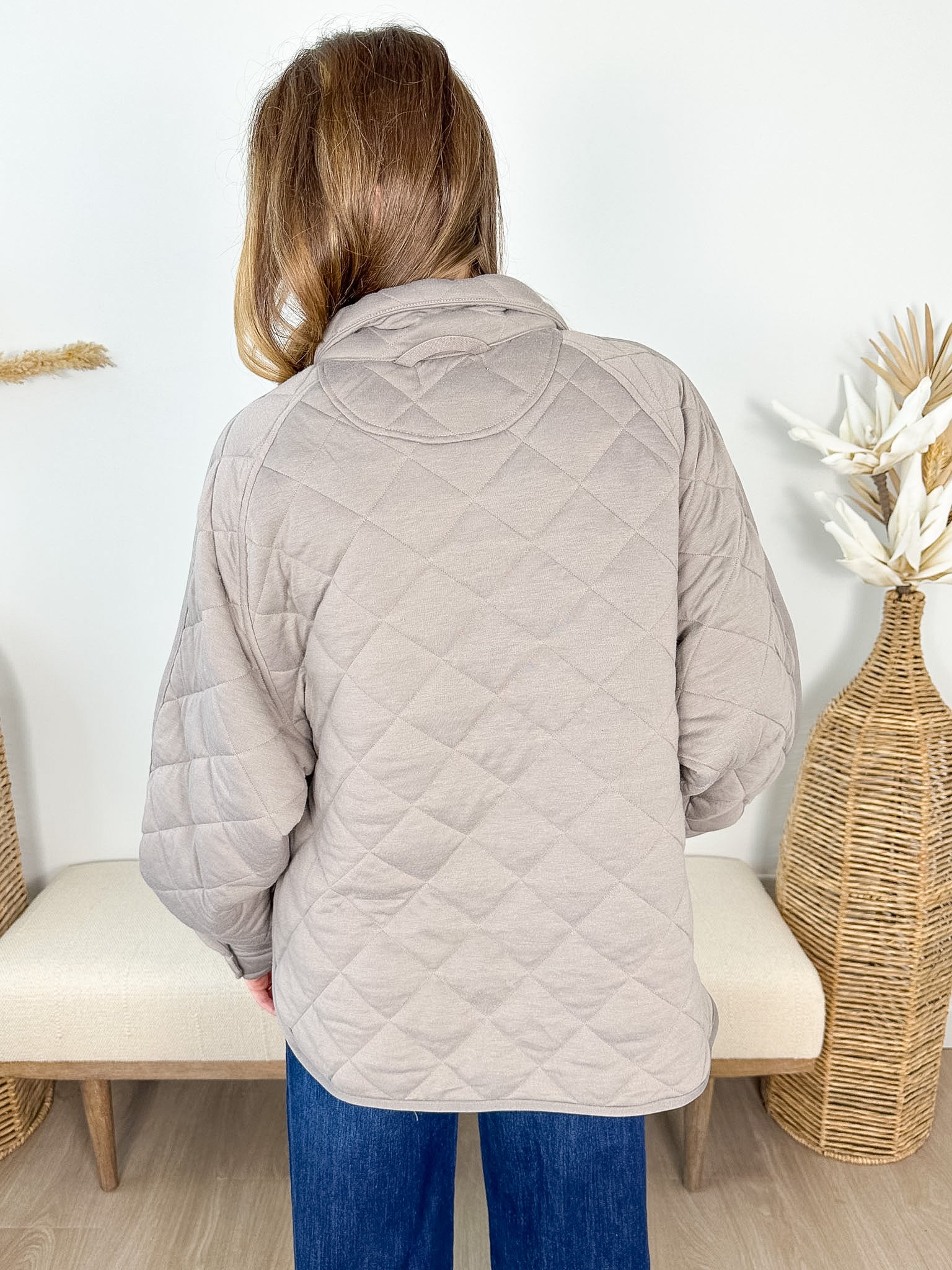 Everyday Quilted Snap Top- 2 colors! - The Nines