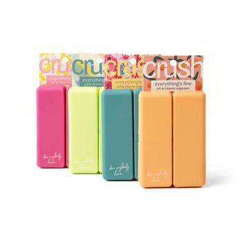 Everything's Fine Pill & Vitamin Organizer - 4 Colors!