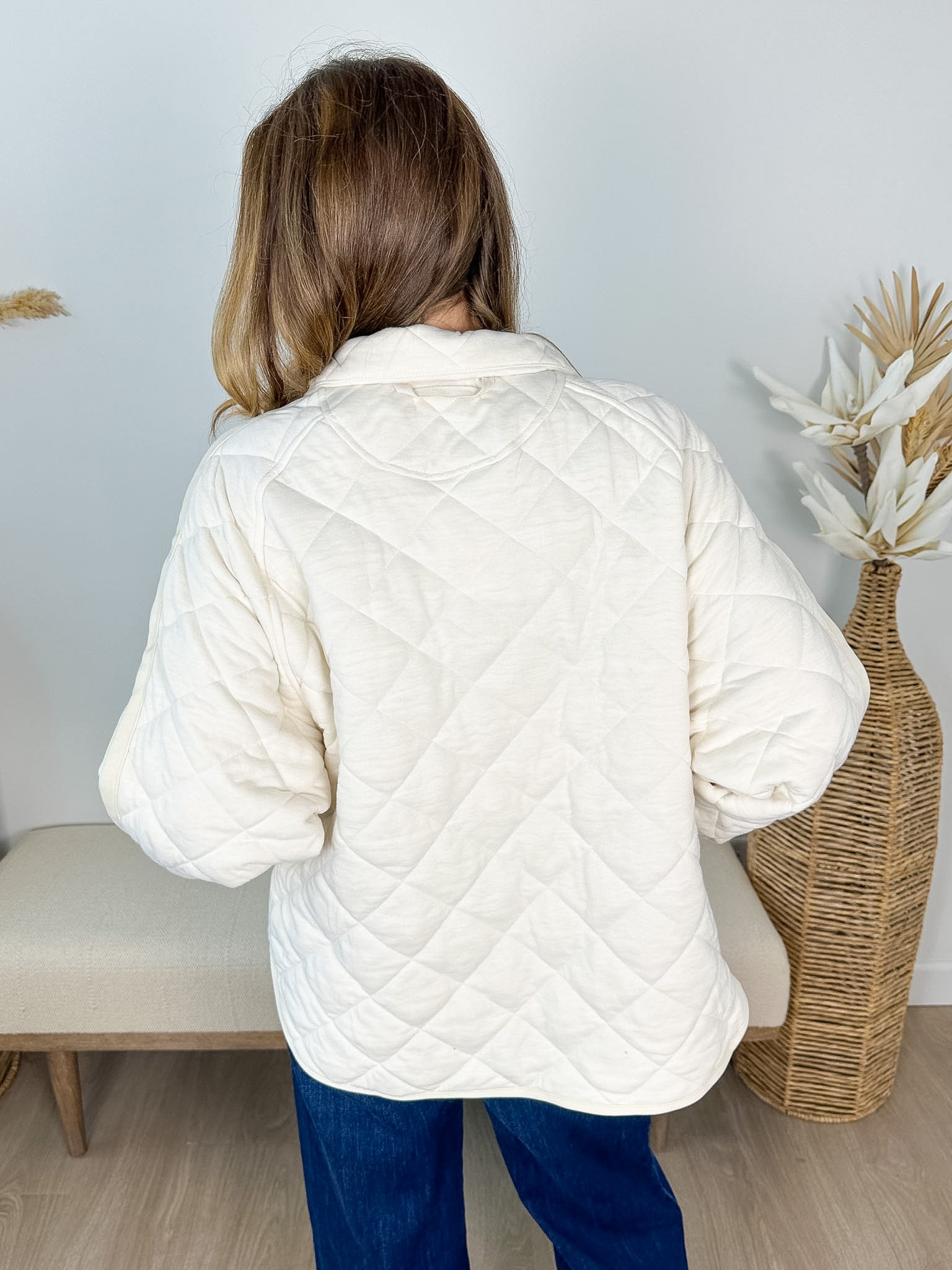 Everyday Quilted Snap Top- 2 colors! - The Nines