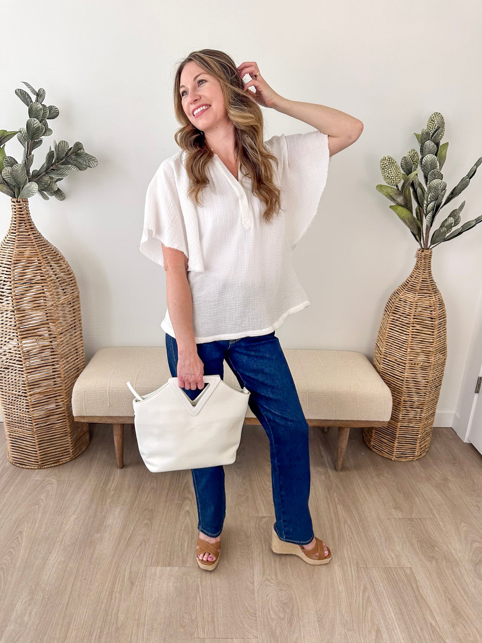 Washed Gauze Tops - 3 Colors! - The Nines