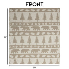 Carstens Forest Parade Stretchy Throw