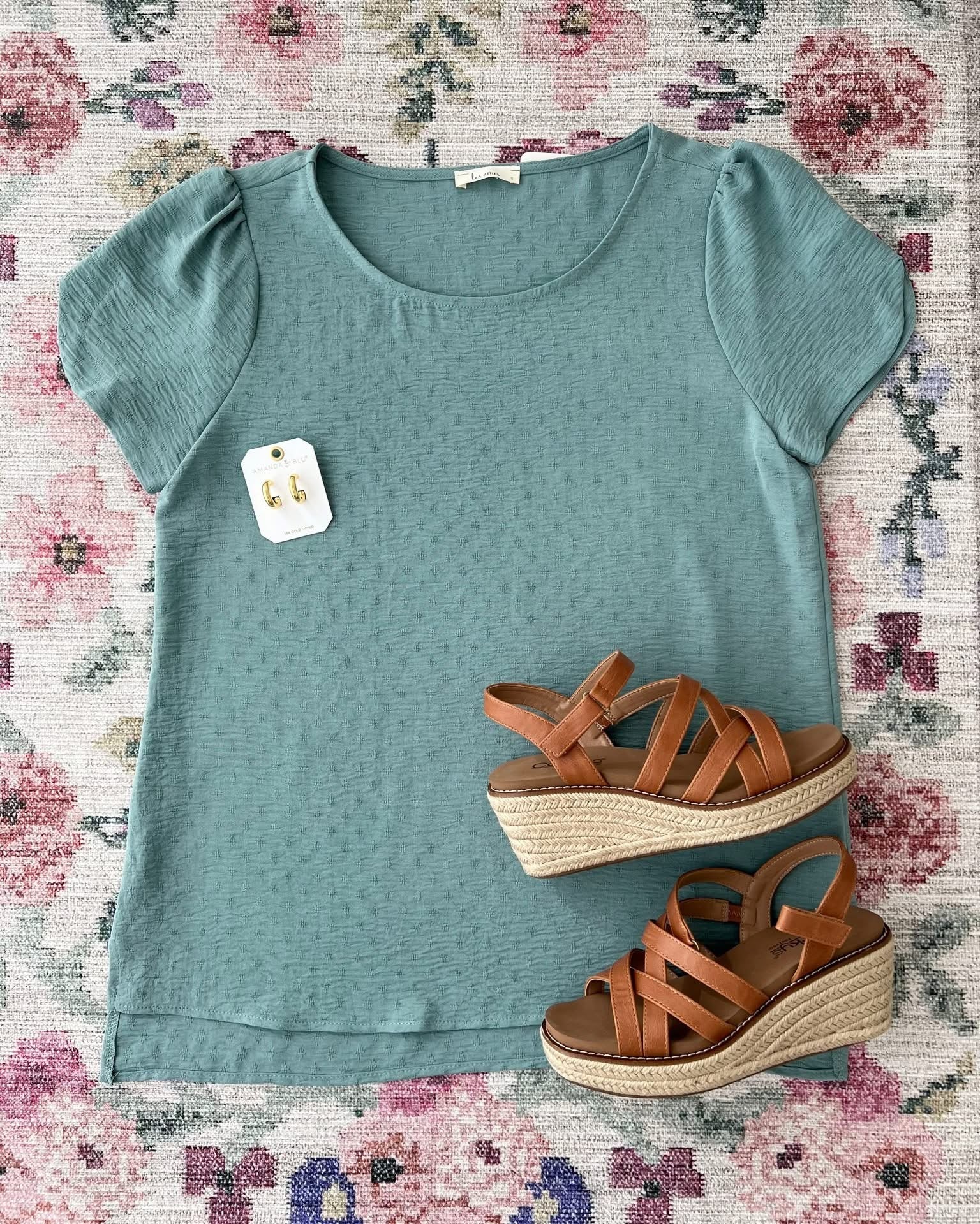 Tulip Sleeve Blouse - 6 Colors! - The Nines