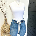 Judy Blue Medium Wash Featherweight Shorts - The Nines