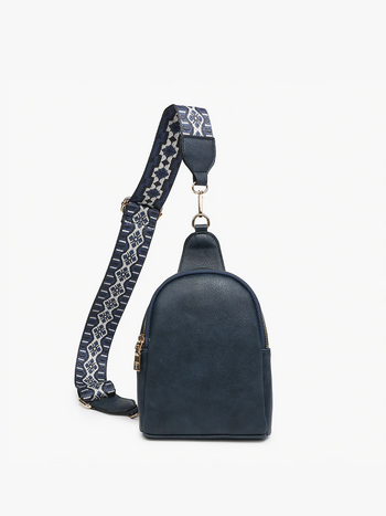 Ellen Vegan Guitar Strap Sling Bag - 6 Colors!