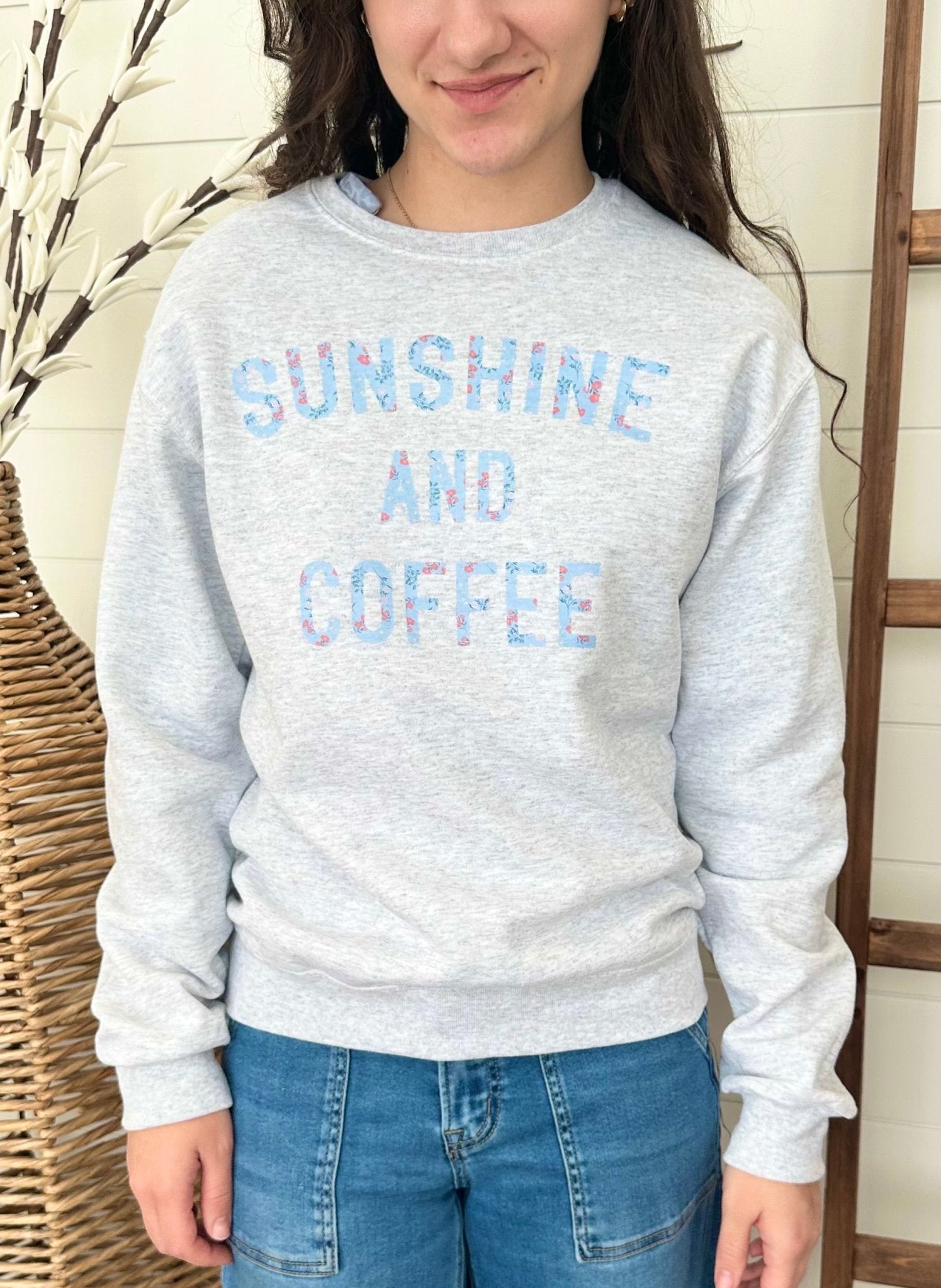 Sunshine & Coffee Sweatshirt - The Nines