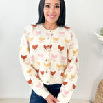 Tulip Print Cardigan - The Nines
