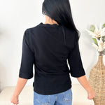 Short Sleeve Knit Top - The Nines