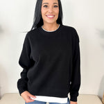 Always on Crew Layered Pullover - 4 Colors! - The Nines