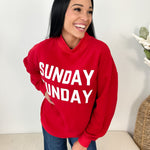 Game Day & Sunday Funday Reversible Mock Neck - 2 colors! - The Nines