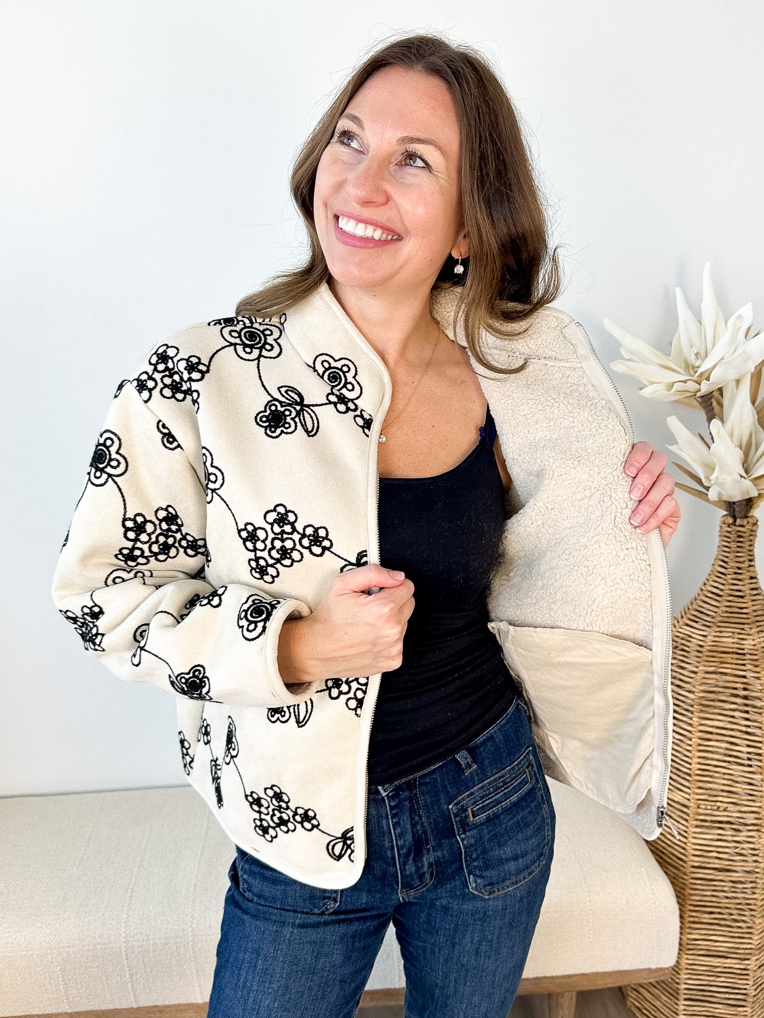 Floral Society Jacket - The Nines