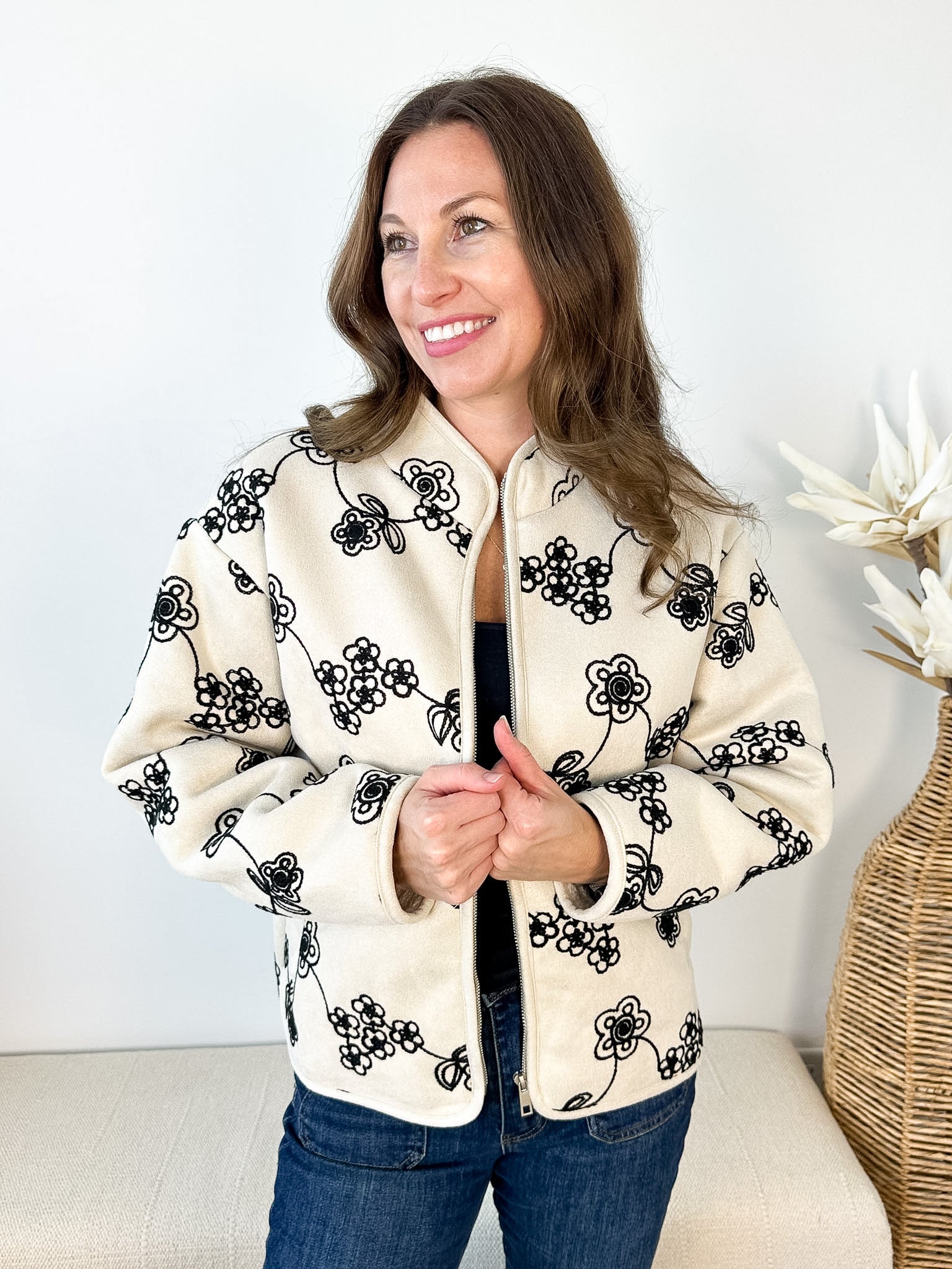 Floral Society Jacket - The Nines