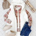 Long Side Zip Puffer Vests - 2 Colors! - The Nines
