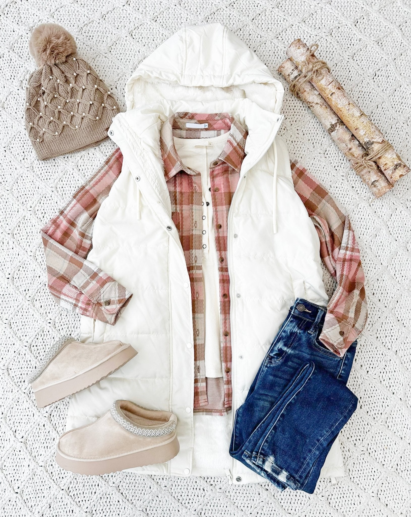 Long Side Zip Puffer Vests - 2 Colors! - The Nines
