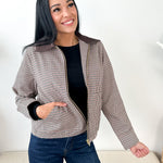 Natalia Twill Plaid Jacket - The Nines