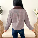 Natalia Twill Plaid Jacket - The Nines