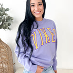 "Vikes" Premium Amethyst Crewneck - The Nines