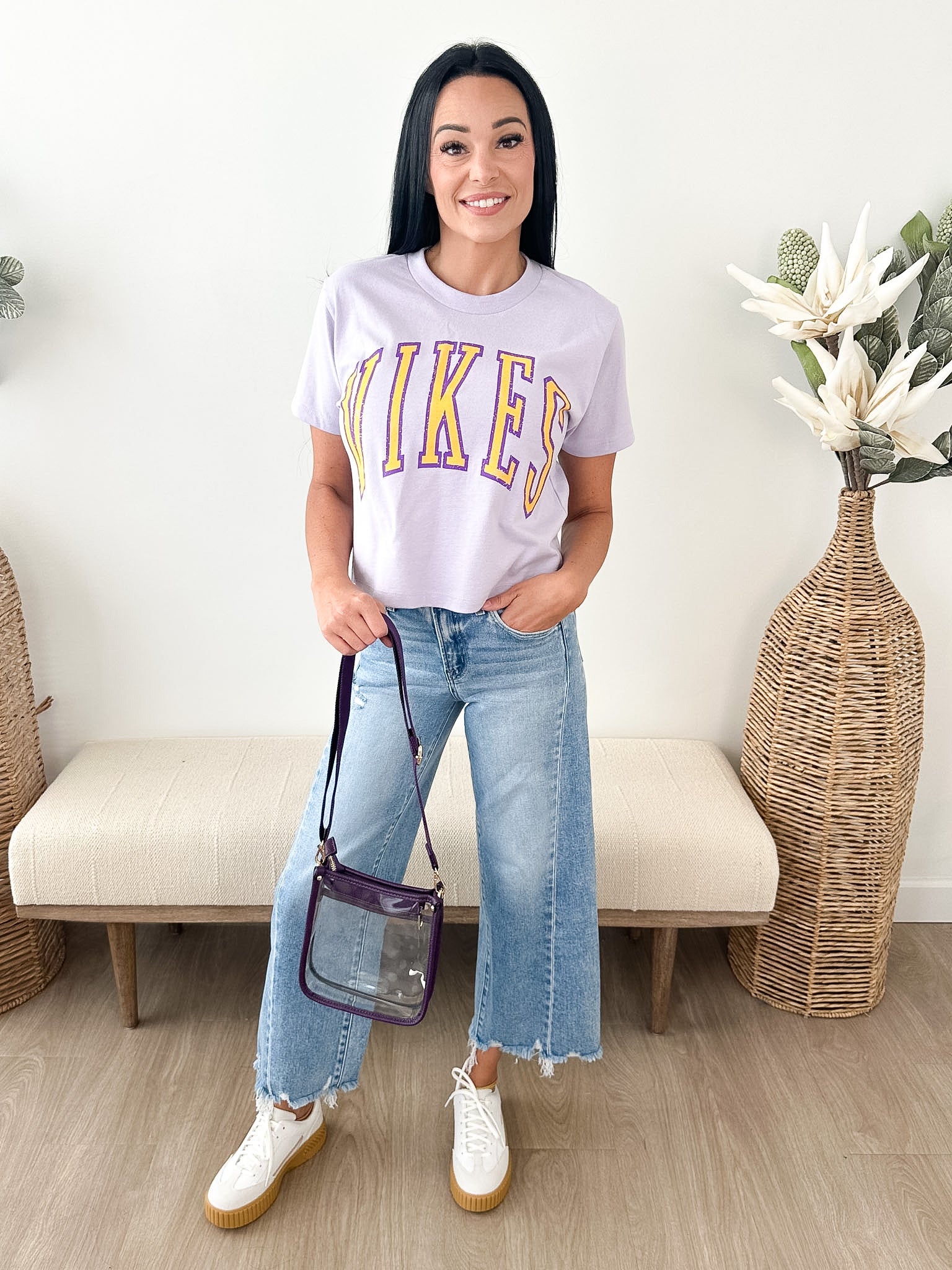 "Vikes" Boxy Tee - The Nines