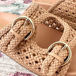 Mia Trendy Woven Sandal - The Nines