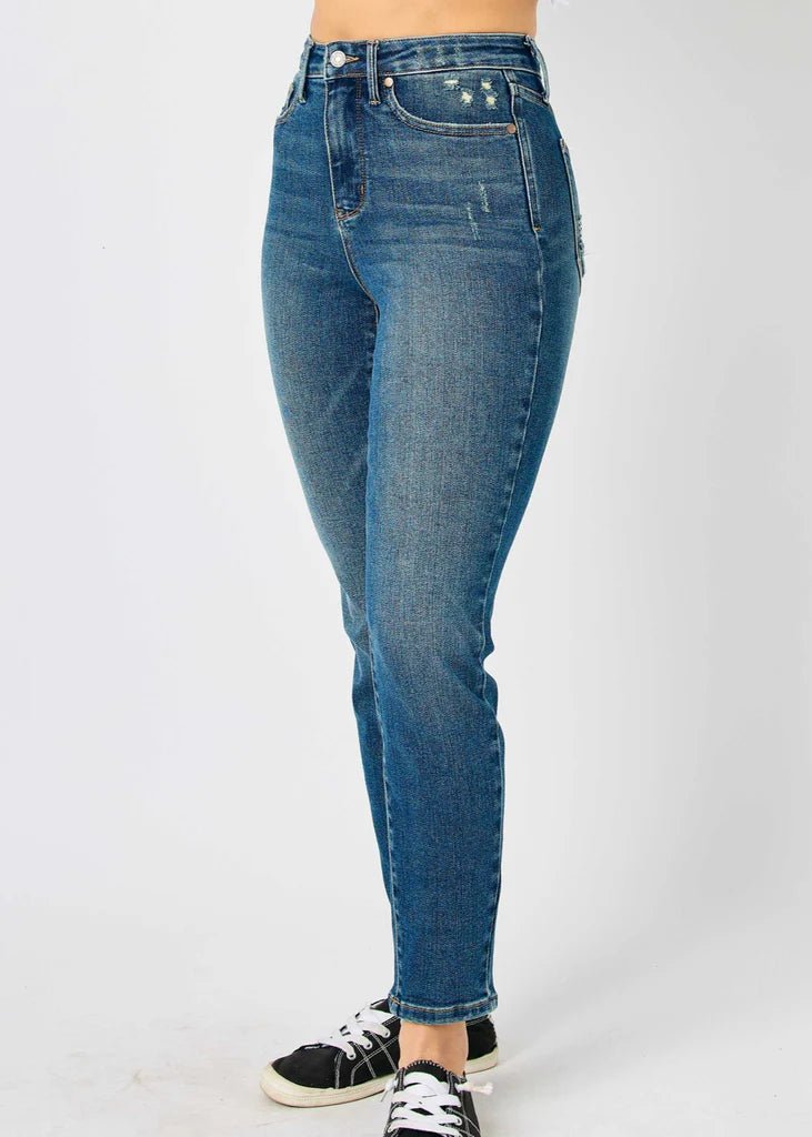 Judy Blue High Waist Tummy Control Slim Jeans - FINAL SALE! - The Nines